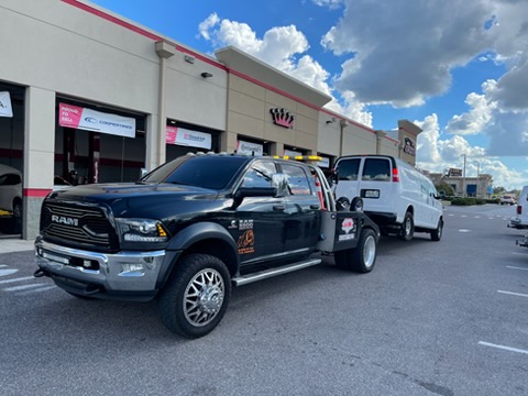 TBB Towing and Recovery truck serving Spring Hill Florida