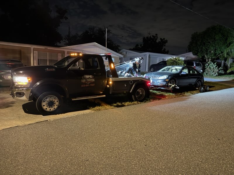 Recent towing and vehicle recovery work by TBB Towing and Recovery