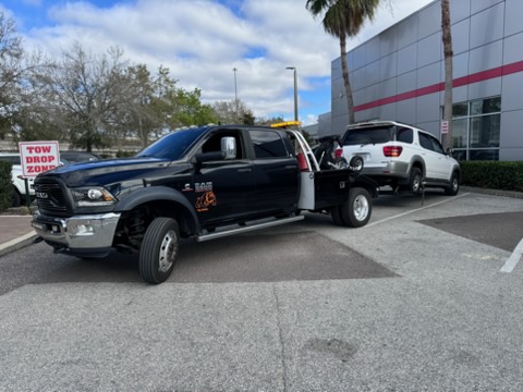 Local towing work completed in Spring Hill Florida